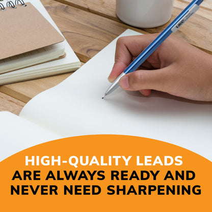 BIC Xtra-Precision Mechanical Pencils with Erasers, Fine Point (0.5mm), 24-Count Pack Mechanical Drafting Pencil Set