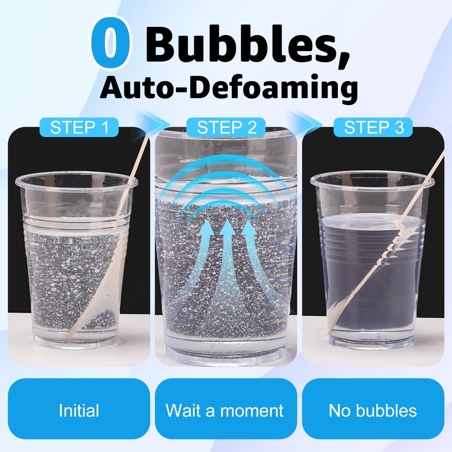 Teexpert Crystal Clear Epoxy Resin Kit 1 Gallon Self-Leveling Coating and Casting Resin, High-Gloss & Bubbles Free Resin and Hardener Kit for DIY Art, Jewelry, Table Top, Molds, Wood 1:1 Ratio