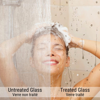 EnduroShield Glass Treatment Kit - Advanced Protection for Glass Surfaces - Repels Soap Scum, Grime & Dirt Without Harsh Chemicals - 4.2 fl oz