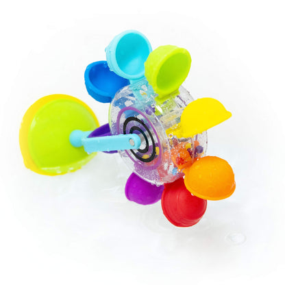 Sassy Whirling Waterfall Suction Toy for Bathtime - Stem - Ages 12+ Months, Multi