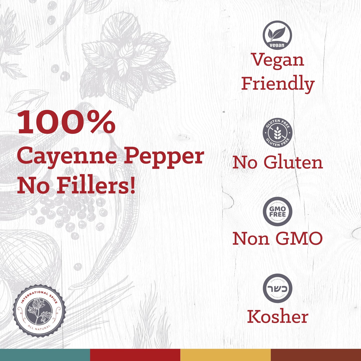 Cayenne Pepper 2 lb by International Spice