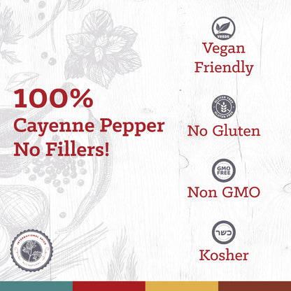Cayenne Pepper 2 lb by International Spice
