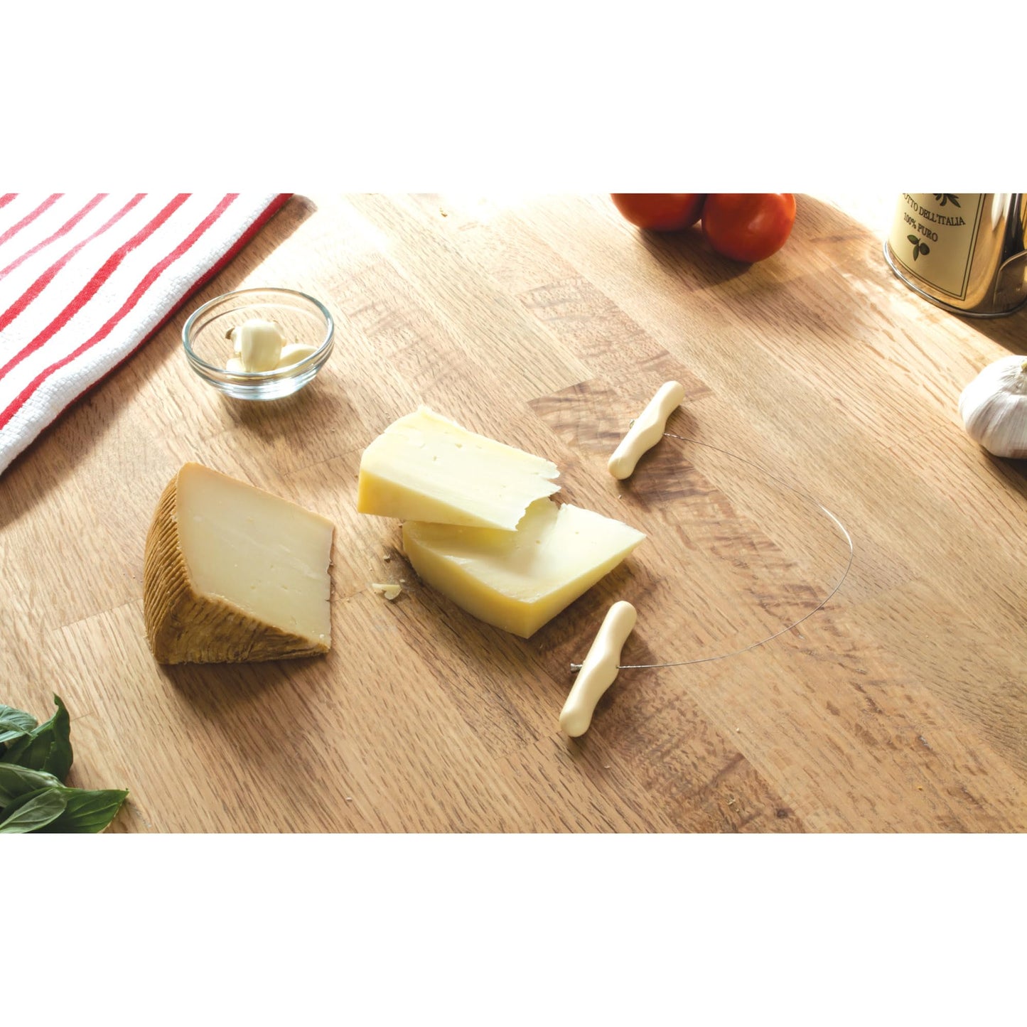 Fantes Cheese Wire, Made in France, Stainless Steel, 31.5-Inches Long, The Italian Market Original since 1906