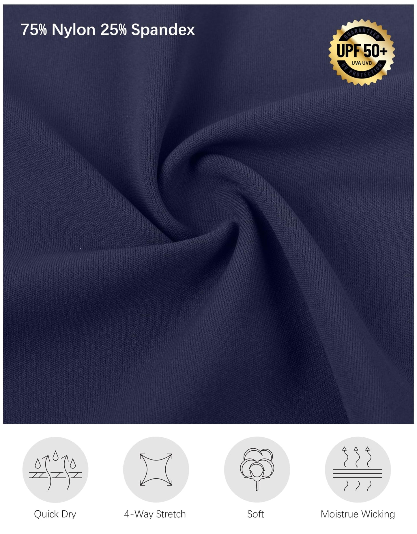 SANTINY 16" Golf Skorts Skirts for Women Zipper Pockets Women's High Waisted Tennis Skirt Athletic Skort (Navy_M)