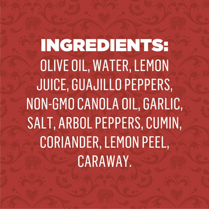 PUR Spices Original Spicy Harissa Paste I Hot Sauce for Cooking and Dipping I Spicy Chili Pepper and Garlic Paste | Middle Eastern Inspired | Plant Based, Gluten Free, No Sugar Added, Preservative and Additive Free I 6oz Jar