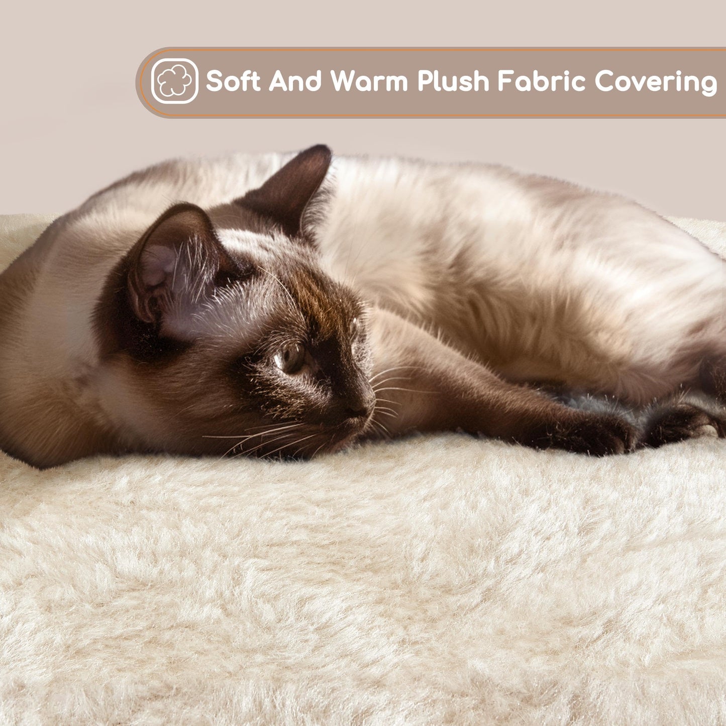 Yaheetech Cat Tree, 42in Play Tower for Indoor Cats, Kitten House with Large Perch & Scratching Posts & Cozy Condo & Scratching Ramp, Cat Furniture Activity Center, Beige