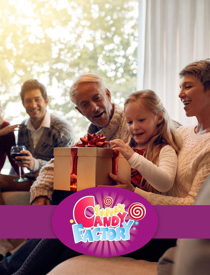 Sarah's Candy Factory Turkish Delight with Assorted Fruit Flavors (8.8 oz) Gifts for Everyone