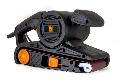 WEN 6321 7-Amp 3 in. x 21 in. Corded Belt Sander with Dust Bag , Black