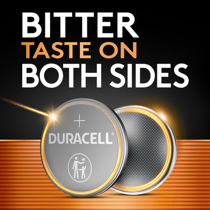 Duracell 2032 Lithium Battery, 2 Count (Pack of 1), Child Safety Features, Compatible with Key Fob, Tea Light Candles and Other Devices, CR2032 Battery