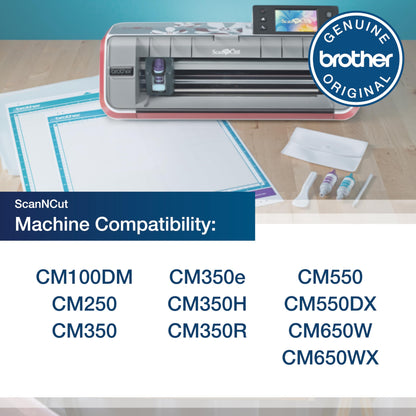 Brother ScanNCut Mat CAMATS12, 12" x 12" Scanning Mat, Non-Tack to Convert Materials into Custom Designs ( Packaging May Vary )