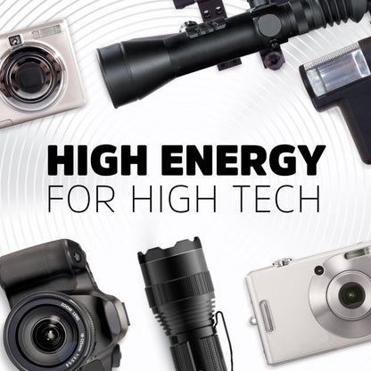 Energizer 123 Lithium Batteries (6 Pack), 3V Photo Batteries