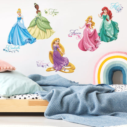 RoomMates Disney Princess Royal Debut Peel and Stick Wall Decals , RMK2199SCS