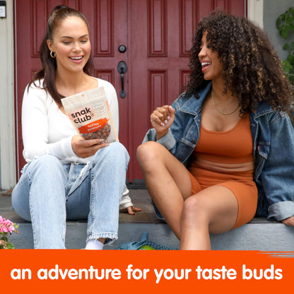 Snak Club Toffee Peanuts, Candied Peanuts with Praline Coat and Sweet Cream, Gluten-Free and Kosher Snack, 17 oz Resealable Bag