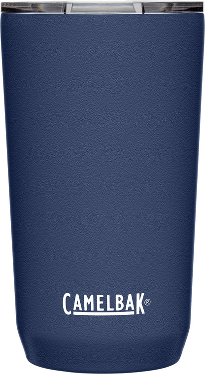 CamelBak Horizon 16oz Tumbler - Insulated Stainless Steel - Tri-Mode Lid - Navy