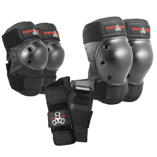 Triple Eight Saver Series Pad Set with Kneesavers, Elbowsavers and Wristsavers, Large