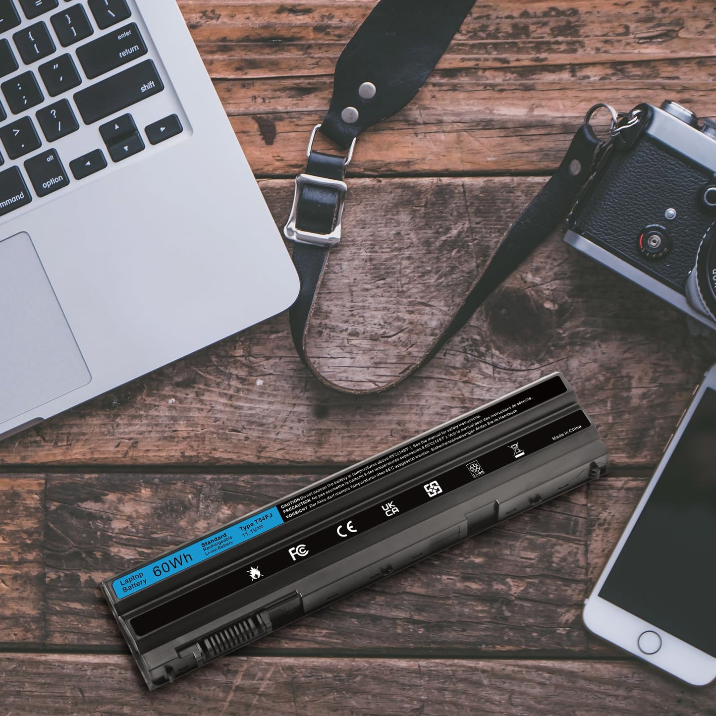 T54FJ M5Y0X 8858X Laptop Battery for Dell Latitude E6420 E6520 E6530 E5420 E5520 E5430 E5530 Inspiron 17r-7720 17r-se-7720 17r-5720 15r-5520 15r-7520 P/N: T54F3 P8TC7 P9TJ0 R48V X57F1 M421R M521R