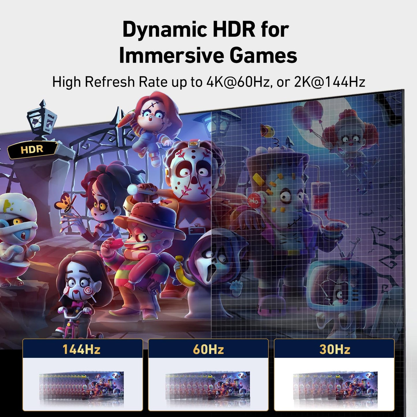 uni USB-C to HDMI Adapter 4K@60Hz, Thunderbolt 3/4 to HDMI Adapter, Type C HDMI Converter, Compatible with MacBook Pro/Air 2022, iPad Pro/Air, Surface Laptop, Dell XPS, Chromebook, Galaxy & More