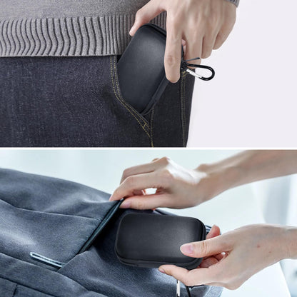 Case Compatible with SanDisk 1TB 2TB 500GB / for SanDisk PRO Extreme Portable SSD, External Solid State Hard Drive Storage Holder for SDSSDE61/ SDSSDE60/ SDSSDE81 (Box Only)(Black)