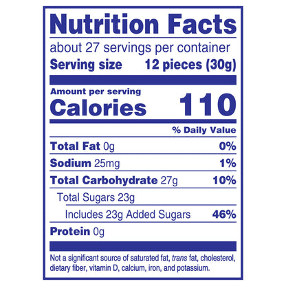 SWEDISH FISH Mini Soft & Chewy Candy, Family Size, 1.8 lb