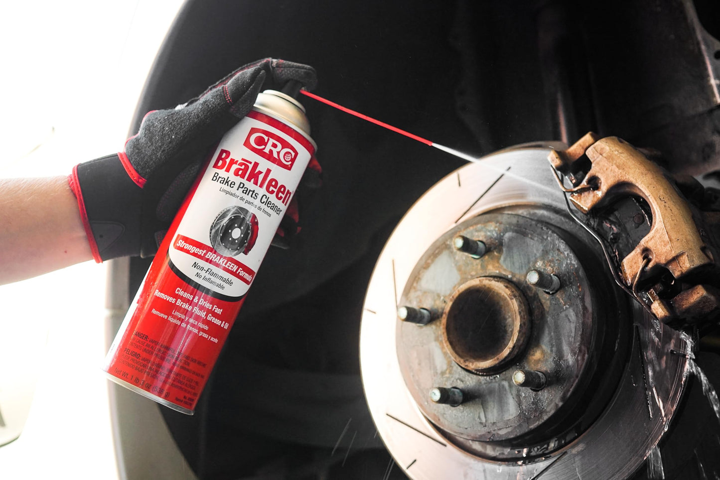 CRC BRAKLEEN Brake Parts Cleaner - Non-Flammable -1lb 3 Oz (05089)