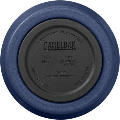 CamelBak Horizon 16oz Tumbler - Insulated Stainless Steel - Tri-Mode Lid - Navy