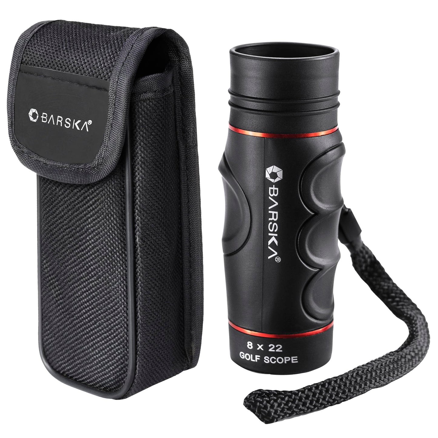 Barska Blueline 8x22 Waterproof Golf Scope Monocular with Built-in Internal Distance Reticle