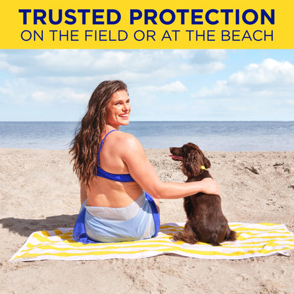 Coppertone Sport Sunscreen Spray SPF 30, Water Resistant Spray Sunscreen Pack, 5.5 Oz, Pack of 2 (Packaging May Vary)