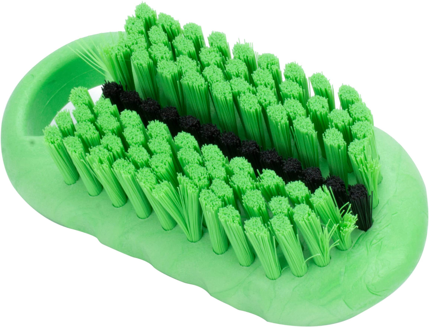 SPARTA Nail Scrub Brush Commercial-Grade, Heavy-Duty Hand and Fingernail Brush with Stiff Bristles for Gardeners, Mechanics, And Foodservice Personnel, Plastic, 5 Inches, Lime