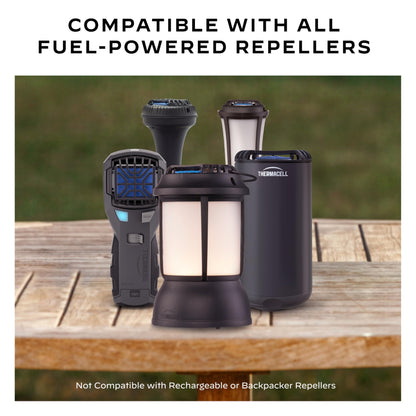Thermacell Mosquito Repellent Refills; Provide 120 Hours of Protection; Contain 30 Repellent Mats, 10 Fuel Cartridges; Compatible with Any Fuel-Powered Mosquito Repeller Product