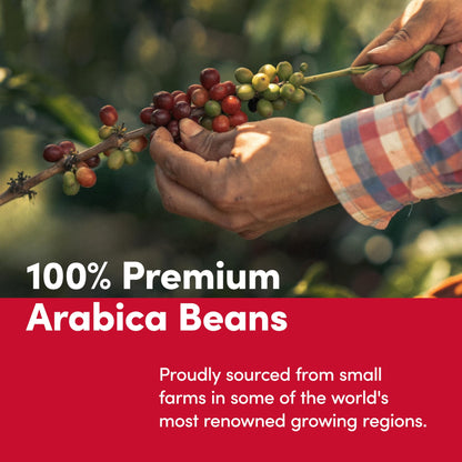 Tim Hortons Original Blend, Medium Roast Ground Coffee, Perfectly Balanced, Always Smooth, Made with 100% Arabica Beans, 12 Ounce Bag