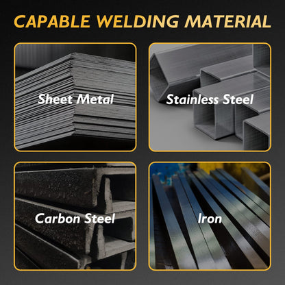 TOOLIOM 135A Stick/Lift TIG Welder 110V MMA ARC Welder Machine with Lift TIG Torch with LCD Display Portable Welding Machine