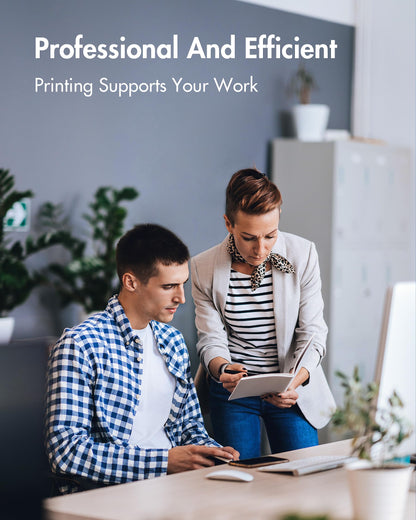 206A Black Toner Cartridge 2 Pack | Replacement for HP 206A 206X Compatible with HP Color Laserjet Pro MFP M283fdw M283cdw, M255dw, MFP M283 M255 Series | W2110A(2 Black)