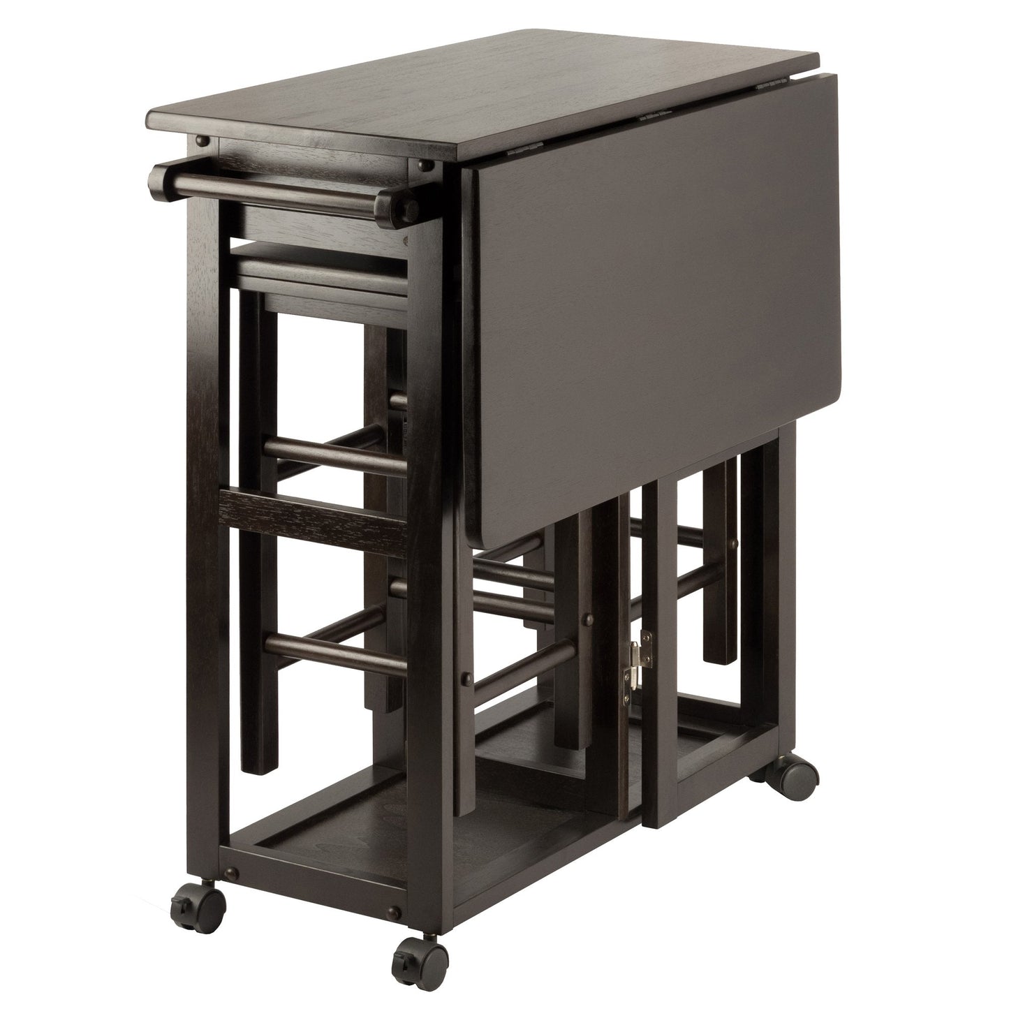 Winsome Suzanne Space Saver Set, for Kitchen, 33", Coffee