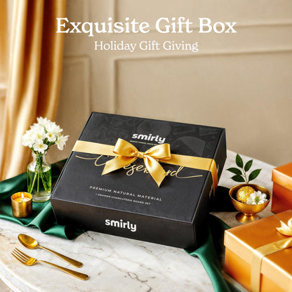 SMIRLY Charcuterie Boards Set - Large Bamboo Cheese Board set - House Warming Gifts New Home, Wedding Gift for Couple, Bridal Shower Gift, Birthday Gifts for Women