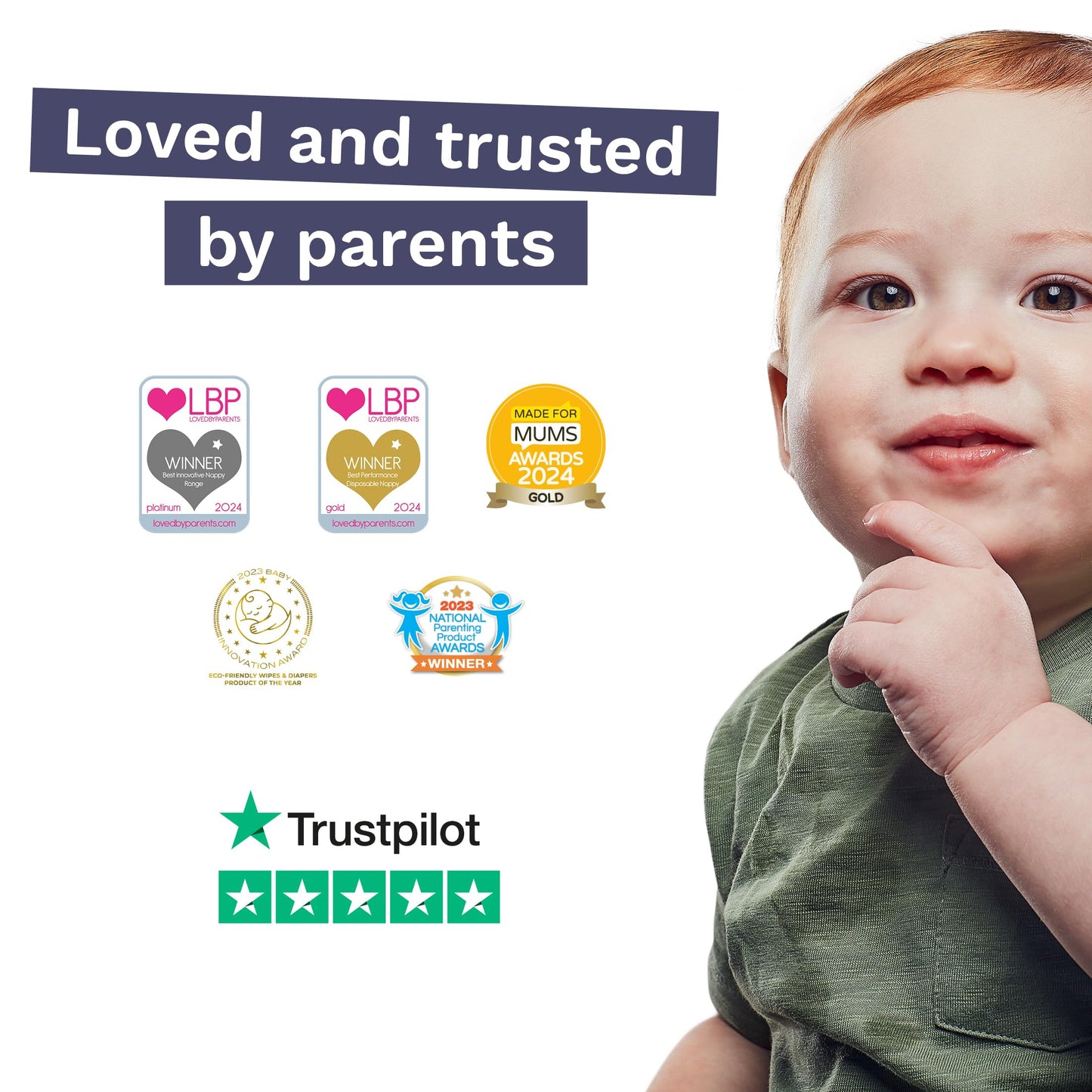 Pura Sensitive Skin Baby Diapers | Size 4 (18-31 lbs) | Hypoallergenic, Totally Chlorine Free, Fragrance Free, Up to 12-Hour Leak Protection | 6 Packs of 22 (132 Diapers)