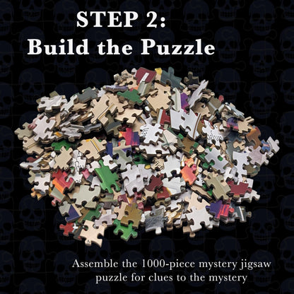 Bepuzzled Classic Mystery Recipe For Murder Jigsaw Puzzle by University Games |Comes with Murder Mystery and Jigsaw Puzzle | 1,000 Piece Jigsaw | For Ages 12 Years and Up