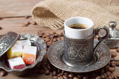 Cerez Pazari Turkish Delight Candy With Assorted Flavors, Gourmet Medium Size Snacks Gift Box, Sweet Luxury Traditional Confectionery Loukoumi, Vegan Lokum, Approx. No Nuts, 42 Pcs, 16 oz.