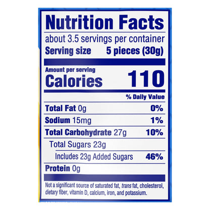 SWEDISH FISH Blue Raspberry Lemonade Soft & Chewy Candy, Bulk Candy, 12-3.59 oz Bags