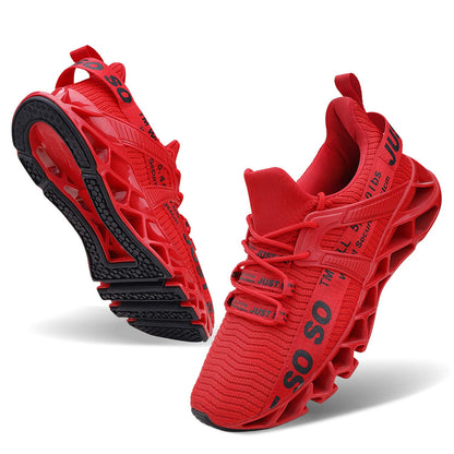 WONESION Mens Breathable Casual Walking Sneakers Blade Sport Outdoor Shoes Non-Slip Tennis Fashion Shoe