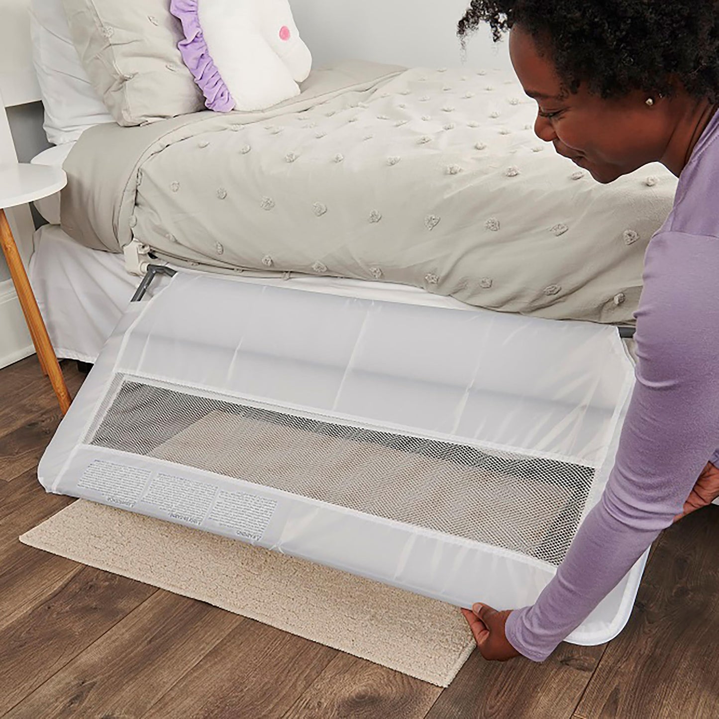 Regalo Swing Down Bed Rail Guard, with Reinforced Anchor Safety System