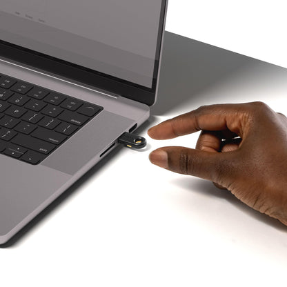 Yubico YubiKey 5C - Two Factor Authentication USB Security Key, Fits USB-C Ports - Protect Your Online Accounts with More Than a Password, FIDO Certified