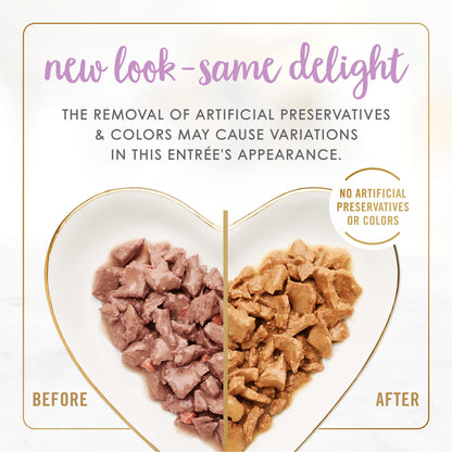 Purina Fancy Feast Wet Cat Food Flaked Tuna and Mackerel Feast - (Pack of 24) 3 oz. Cans