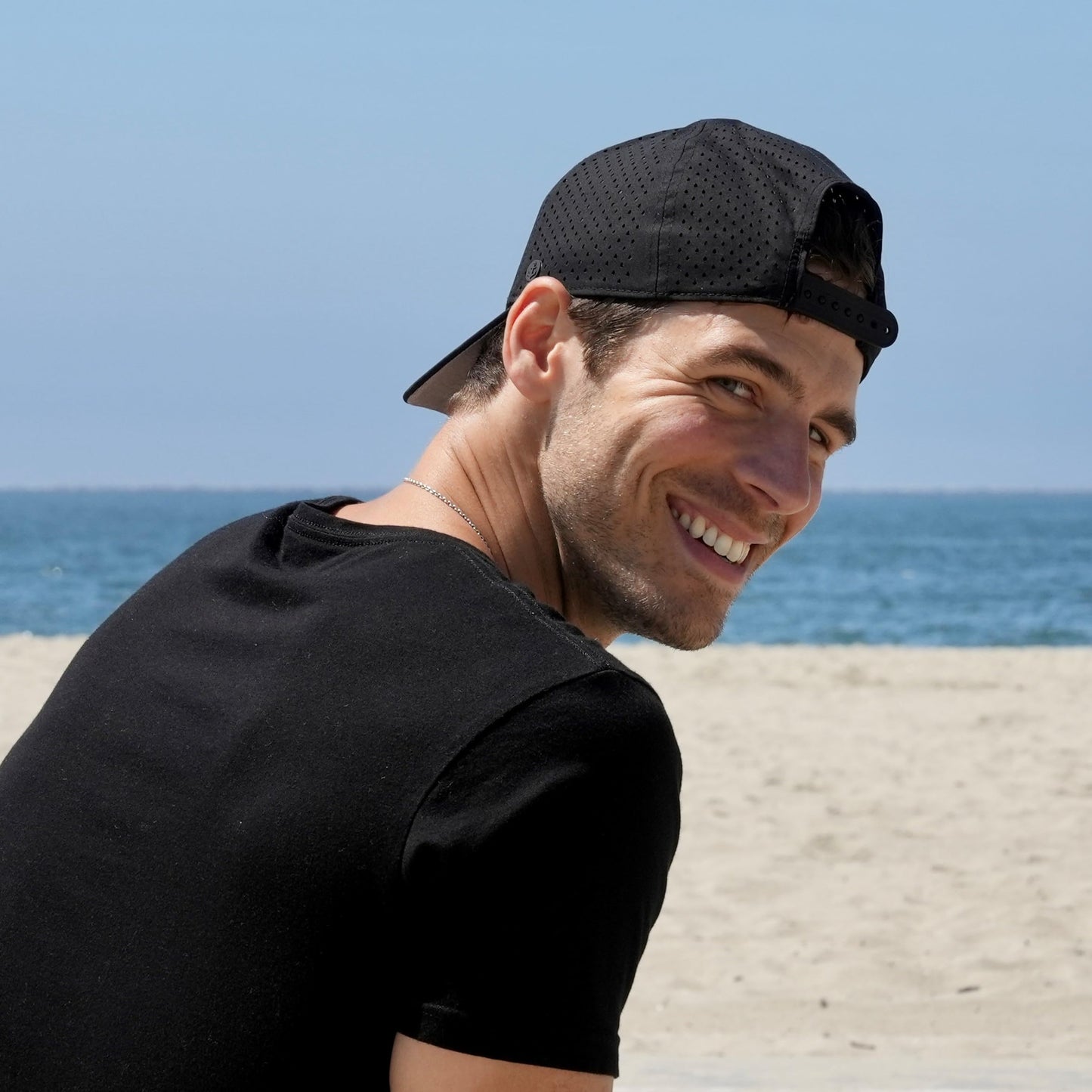 ANKOR Performance Hat - Water Resistant UPF 50 Lightweight Men’s Baseball Cap | Men’s Hat for Workout, Outdoor, Beach, Sports (Black)