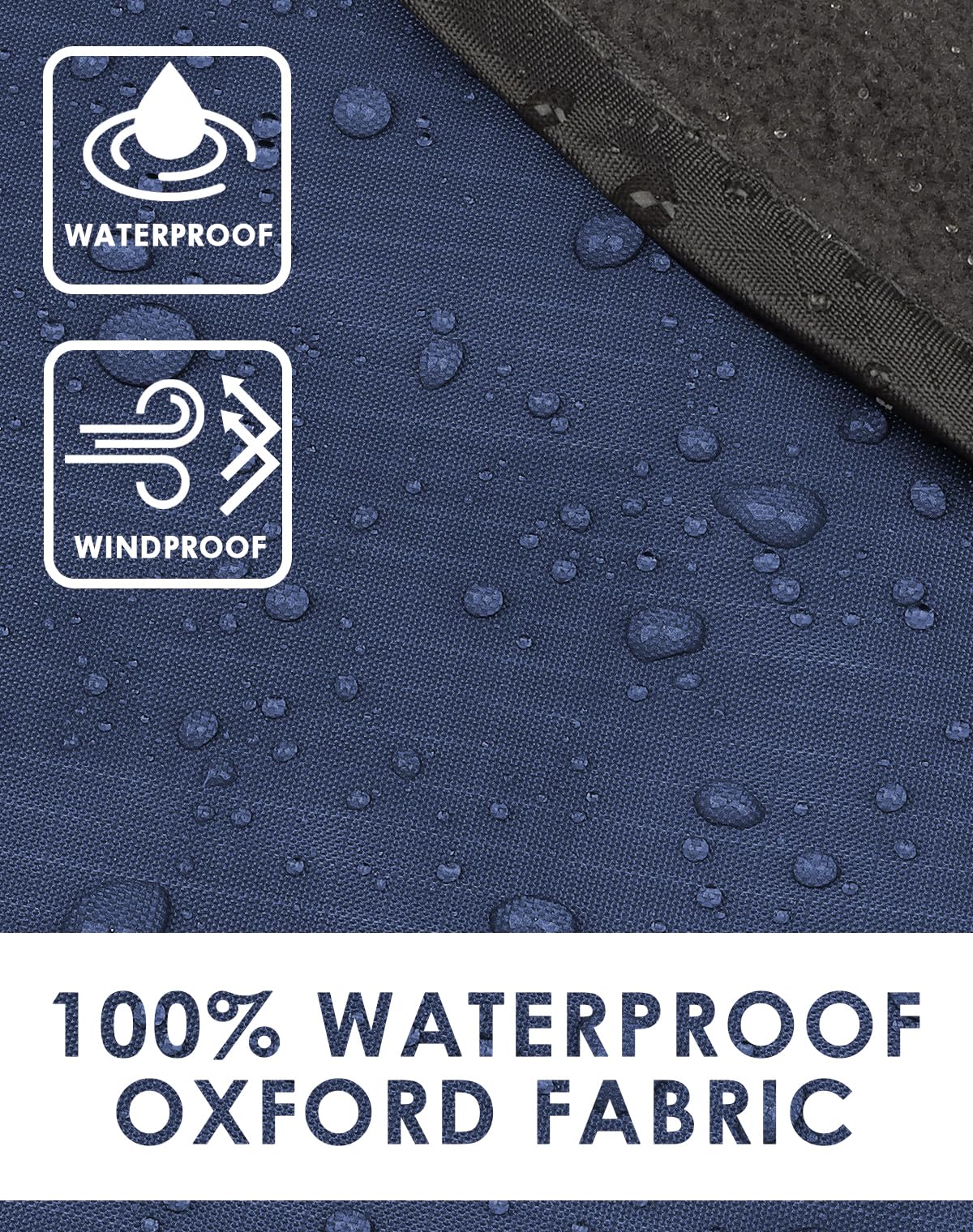 DUKUSEEK Large Waterproof Stadium Blanket for Cold Weather, Soft Warm Fleece Camping Blanket Windproof for Outdoor Sporting Events, Football Games,Navy Blue