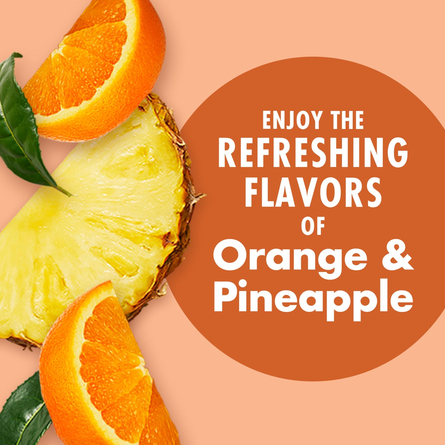 V8 Energy Orange Pineapple Energy Drink, 8 fl oz Can (6 Pack)