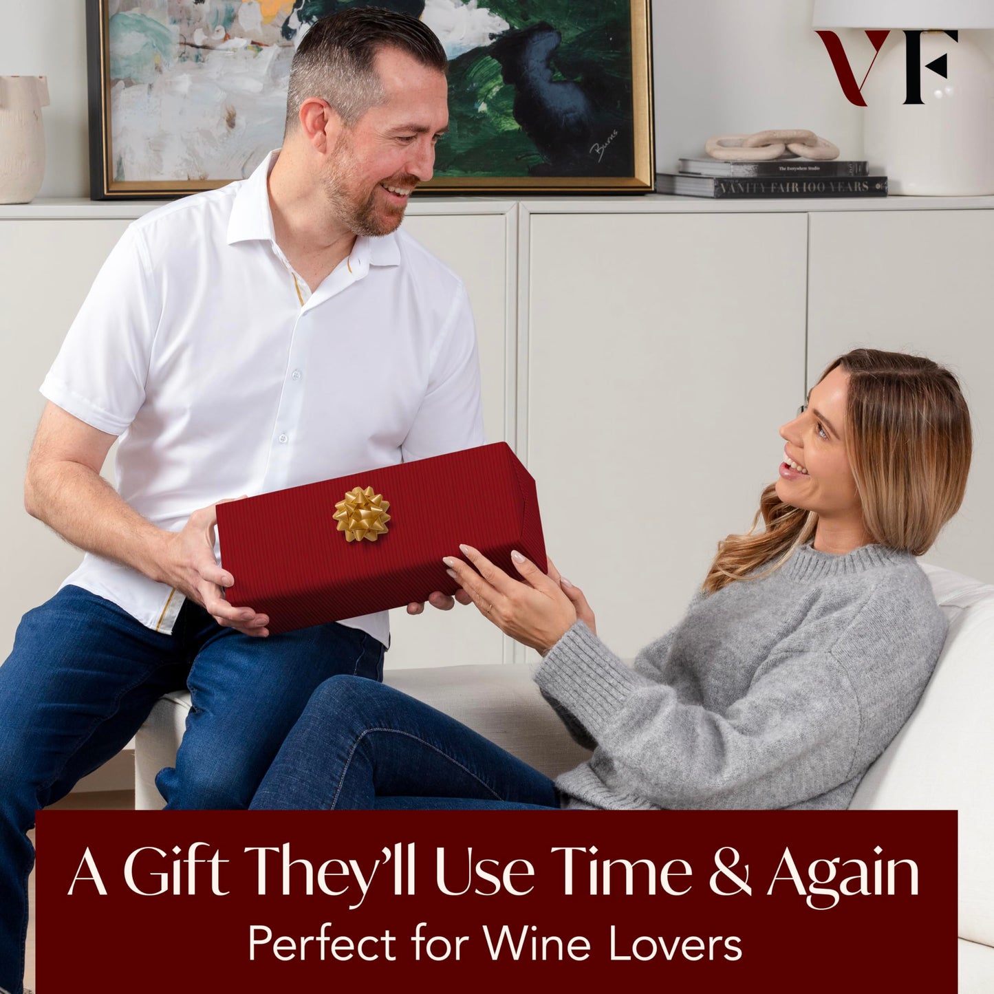 Rechargeable Electric Wine Bottle Opener - Charging Base and Foil Cutter Included with Automatic Wine Opener - Electric Corkscrew for Easy Cork Removal - Best Gift for Wine Lover (Pink & Silver)