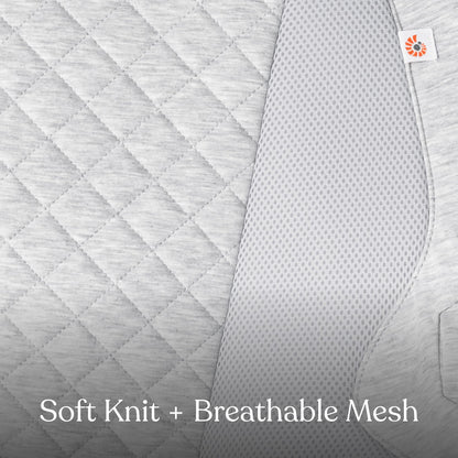 Ergobaby Evolve 3-in-1 Bouncer, Adjustable Multi Position Baby Bouncer Seat, Fits Newborn to Toddler, Light Grey