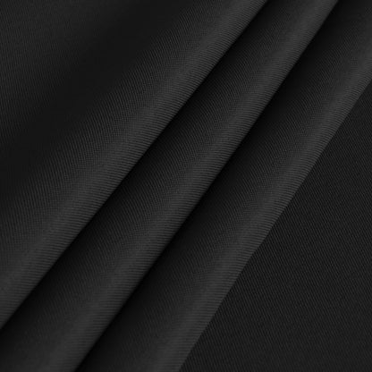 sancua Rectangle Tablecloth - 60 x 84 Inch - Stain and Wrinkle Resistant Washable Polyester Table Cloth, Decorative Fabric Table Cover for Dining Tables, Buffet Parties and Camping, Black