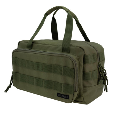 Coreflex 12-Inch Heavy Duty Tool Bag - Tactical, Gear, Range, EDC, Multi-Purpose Work Bag for Mechanics, Electricians, Carpenters, Builders, Plumbers (Olive Green)