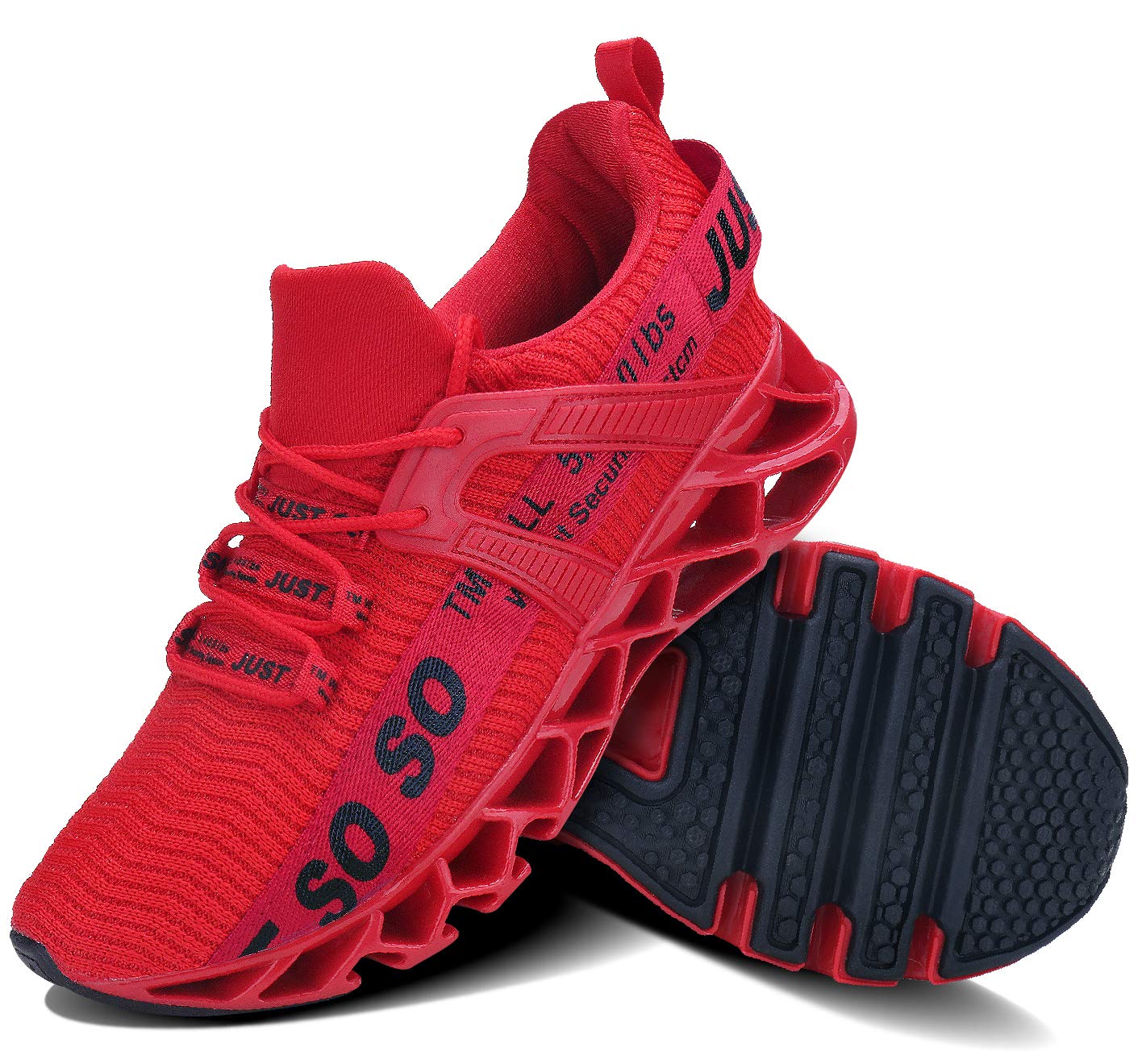 WONESION Mens Breathable Casual Walking Sneakers Blade Sport Outdoor Shoes Non-Slip Tennis Fashion Shoe